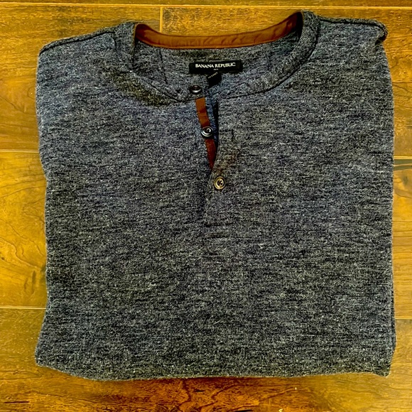 Banana Republic Shirts Mens Banana Republic Henley Xl Poshmark